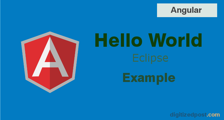 Eclipse Angular Hello World Example
