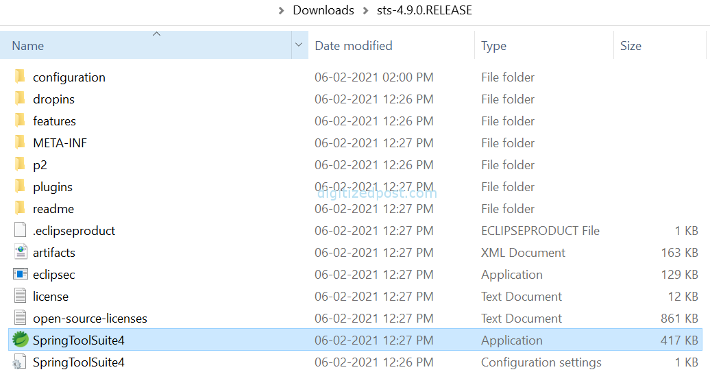 download spring tool suite 4 for windows 64 bit