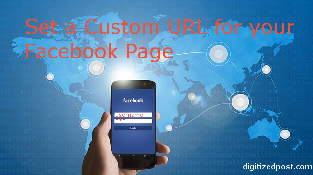 Set Custom URL for Facebook Page